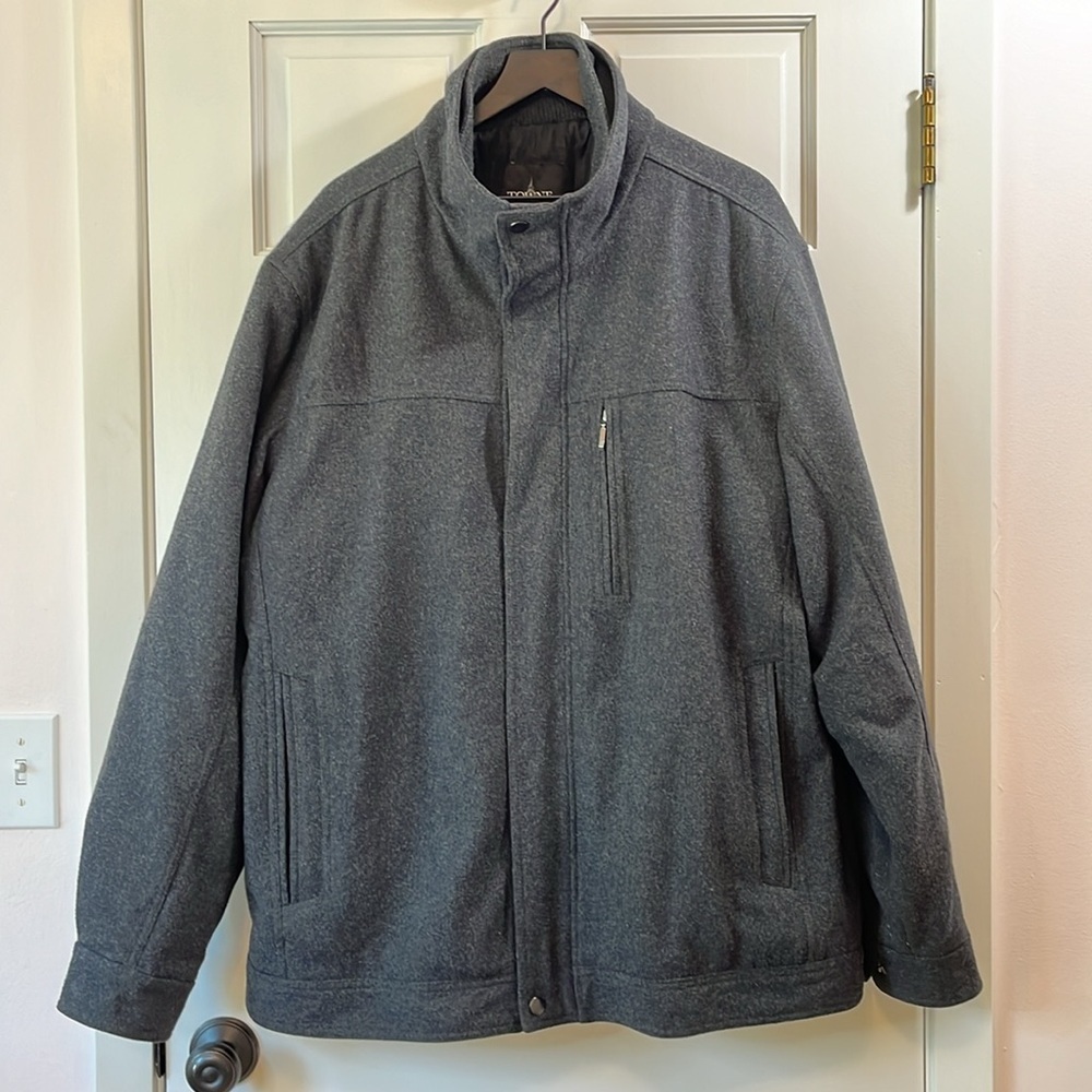 London Fog Charcoal Gray Men's Jacket